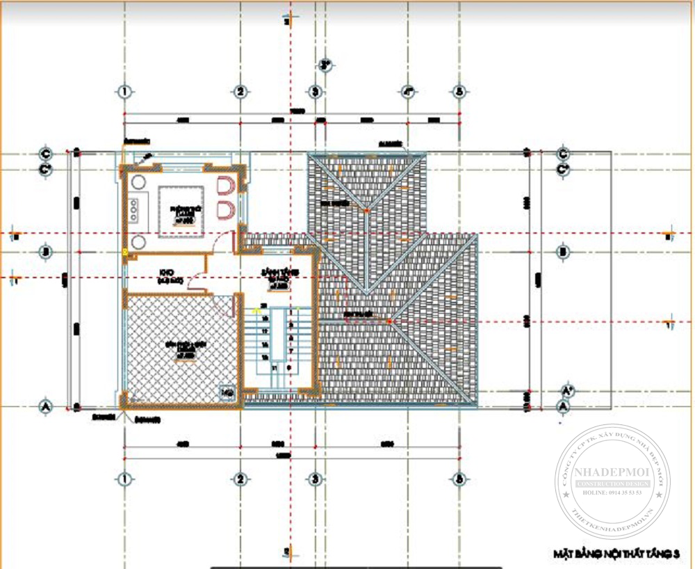Mẫu biệt thự mini đẹp 3 tầng&nbsp;