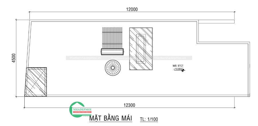 Mẫu nhà phố hiện đại 1 trệt 2 lầu phong cách hiện đại