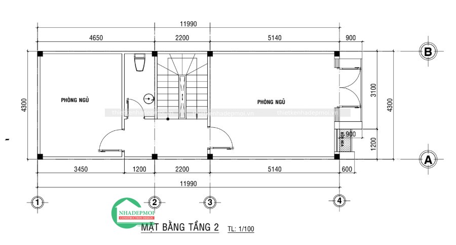 Mẫu nhà phố phong cách hiện đại 3 tầng