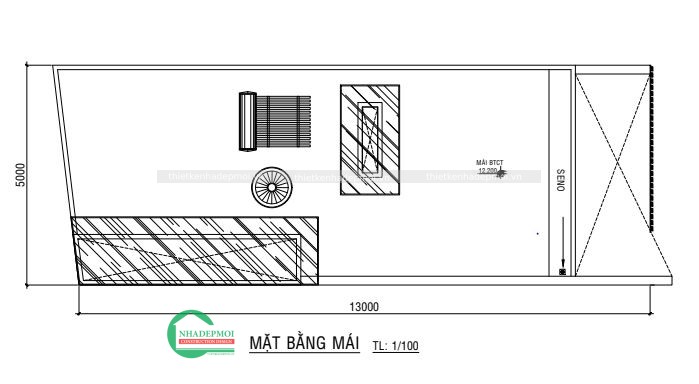 Mẫu nhà phố 1 trệt 2 lầu có bán hầm&nbsp;