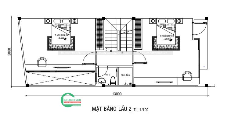 Mẫu nhà phố 1 trệt 2 lầu có bán hầm&nbsp;