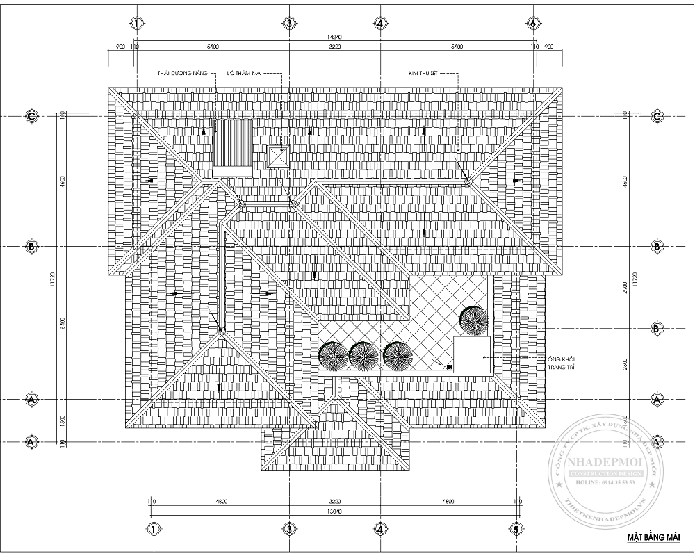 Thiết kế biệt thự nhật 3 tầng&nbsp;