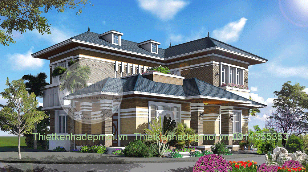 Thiết kế biệt thự phong cách Nhật