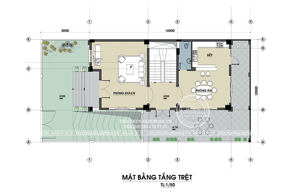 Tầng trệt
