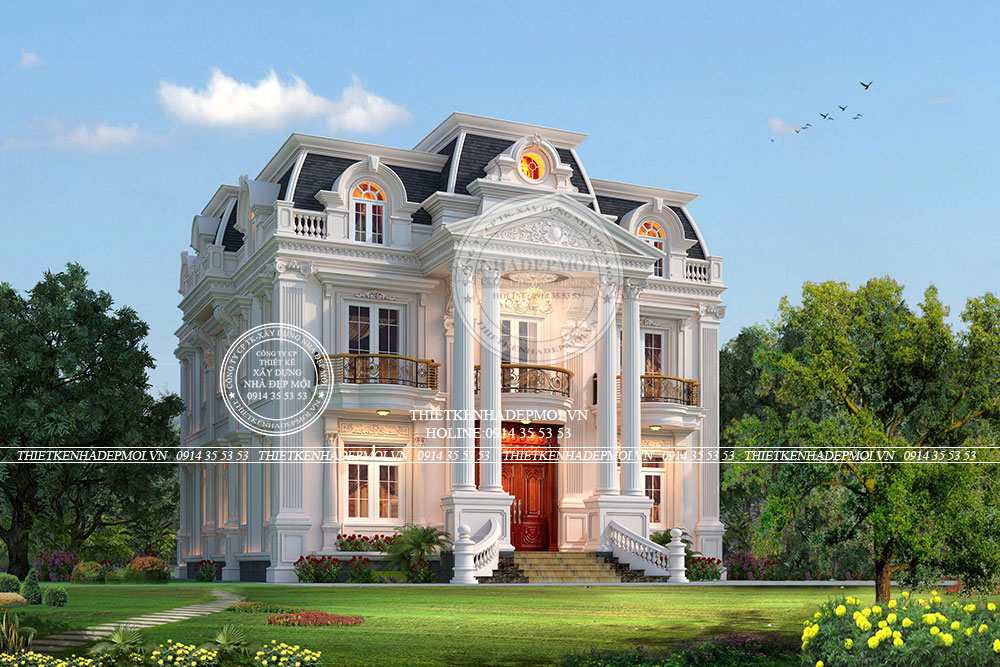 biệt thự tân cổ điến bình phước