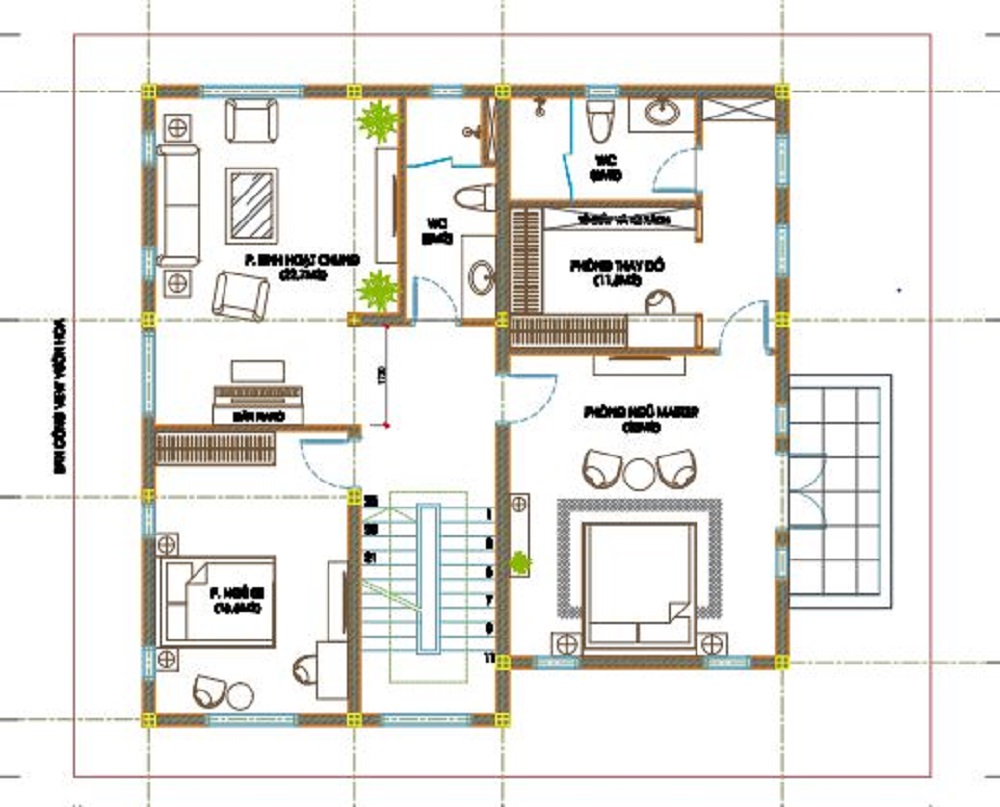Mẫu thiết kế biệt thự hiện đại phong cách Nhật sang trọng-1