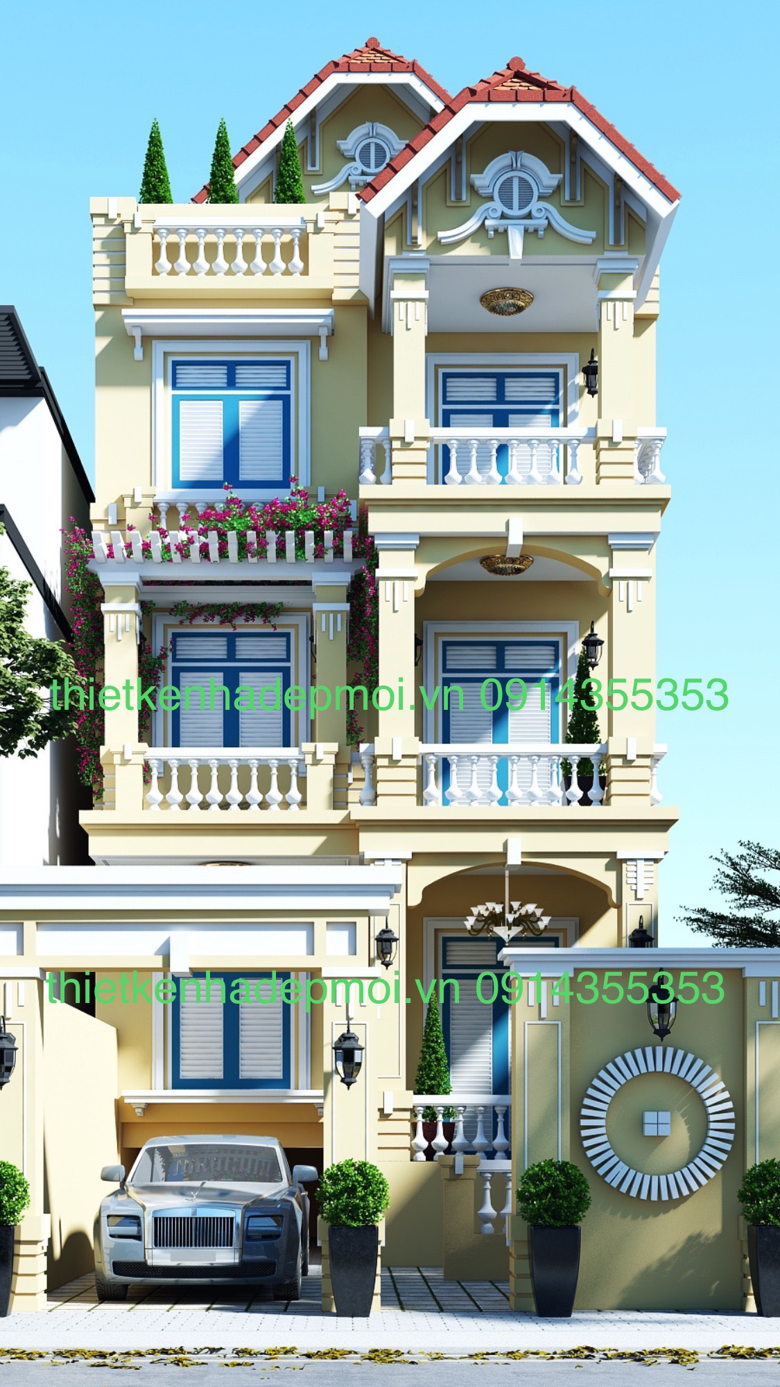 Hình ảnh thi công thực tế công trình nhà phố quận phú nhuận.