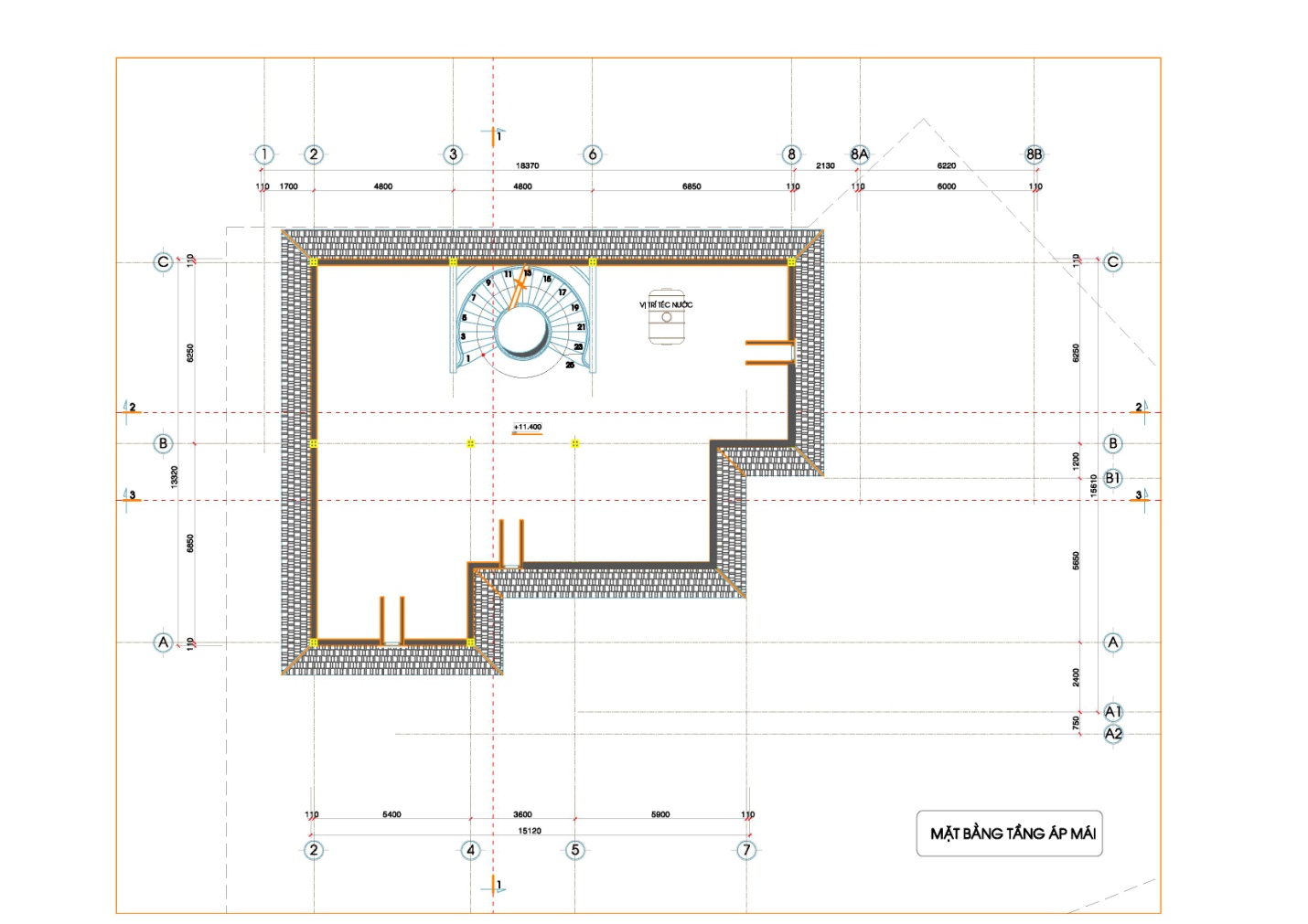 mẫu biệt thự sân vườn 3 tầng 4