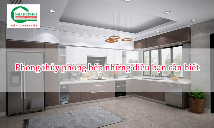 phong thủy phòng bếp
