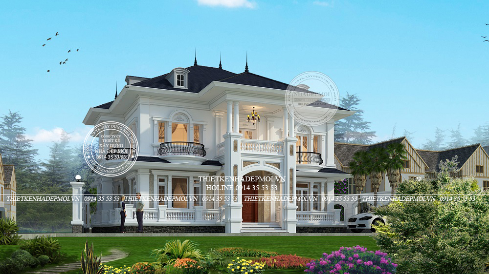 biệt thự sân vườn