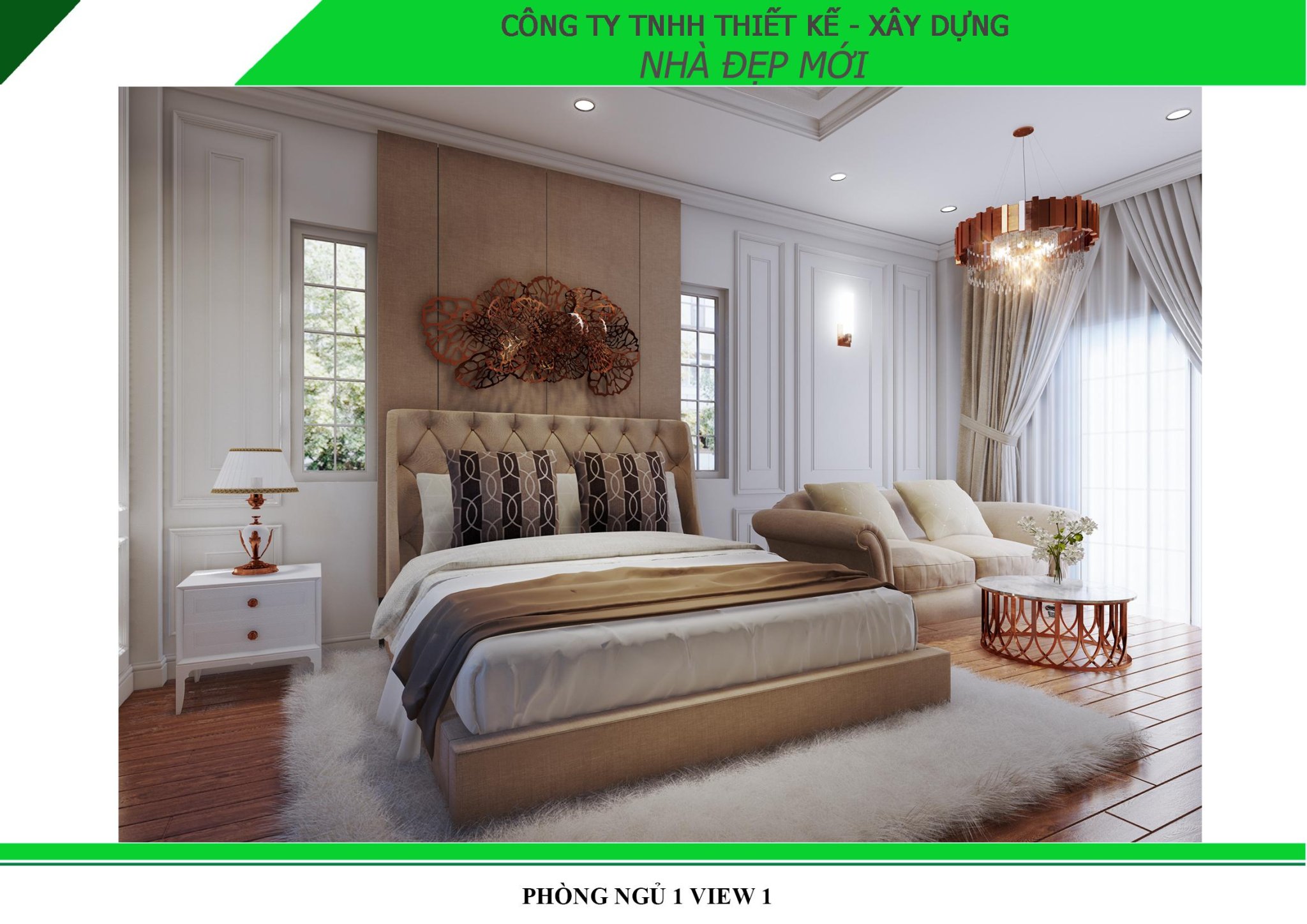 Mẫu biệt thự hiện đại 2 tầng chinh phục mọi ánh nhìn