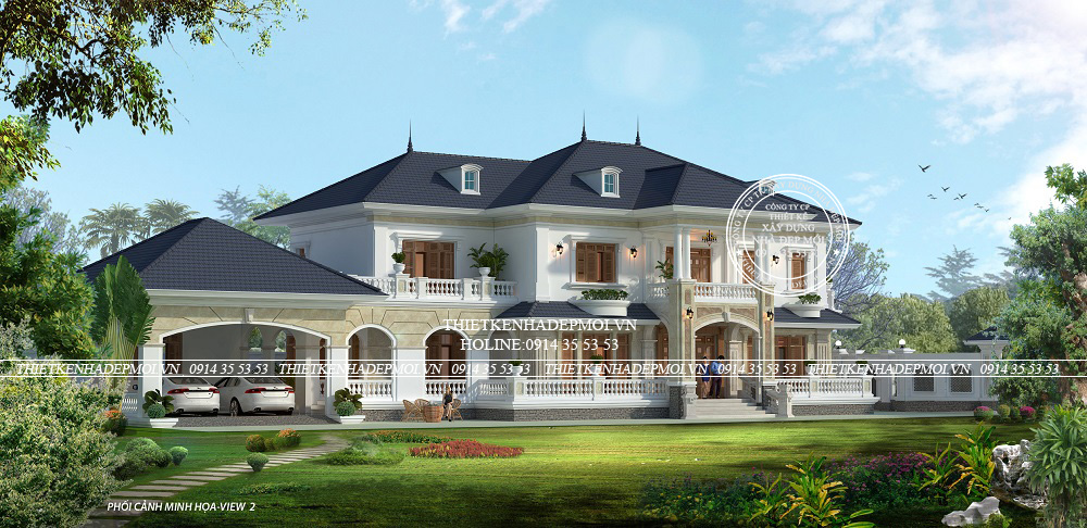 Công ty thiết kế biệt thự đẹp tại bà rịa vũng tàu uy tín