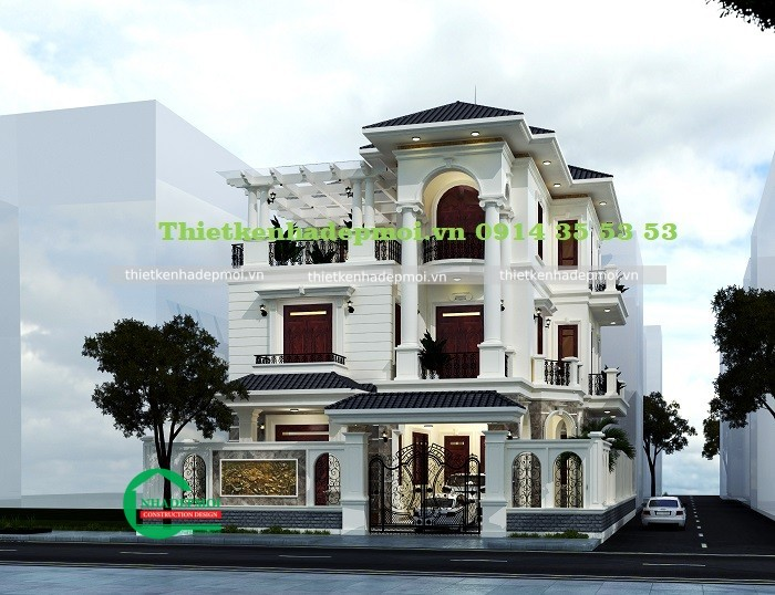 Công ty thiết kế biệt thự đẹp tại hậu giang uy tín - chất lượng