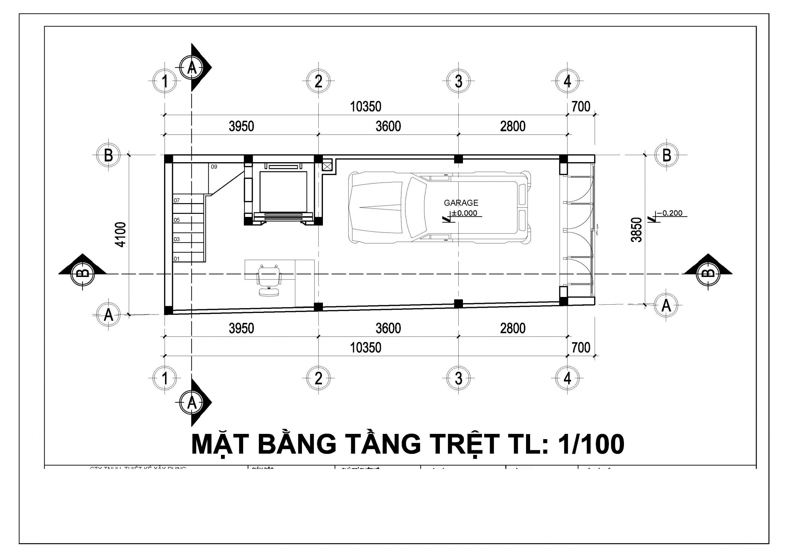 Mẫu nhà phố hiện đại 1 trệt 1 lửng 3 lầu sân thượng