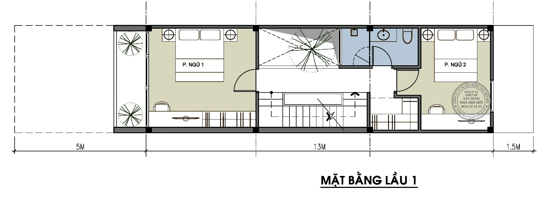 Mẫu nhà phố hiện đại 3 tầng anh bình, quận 5, tp.hcm