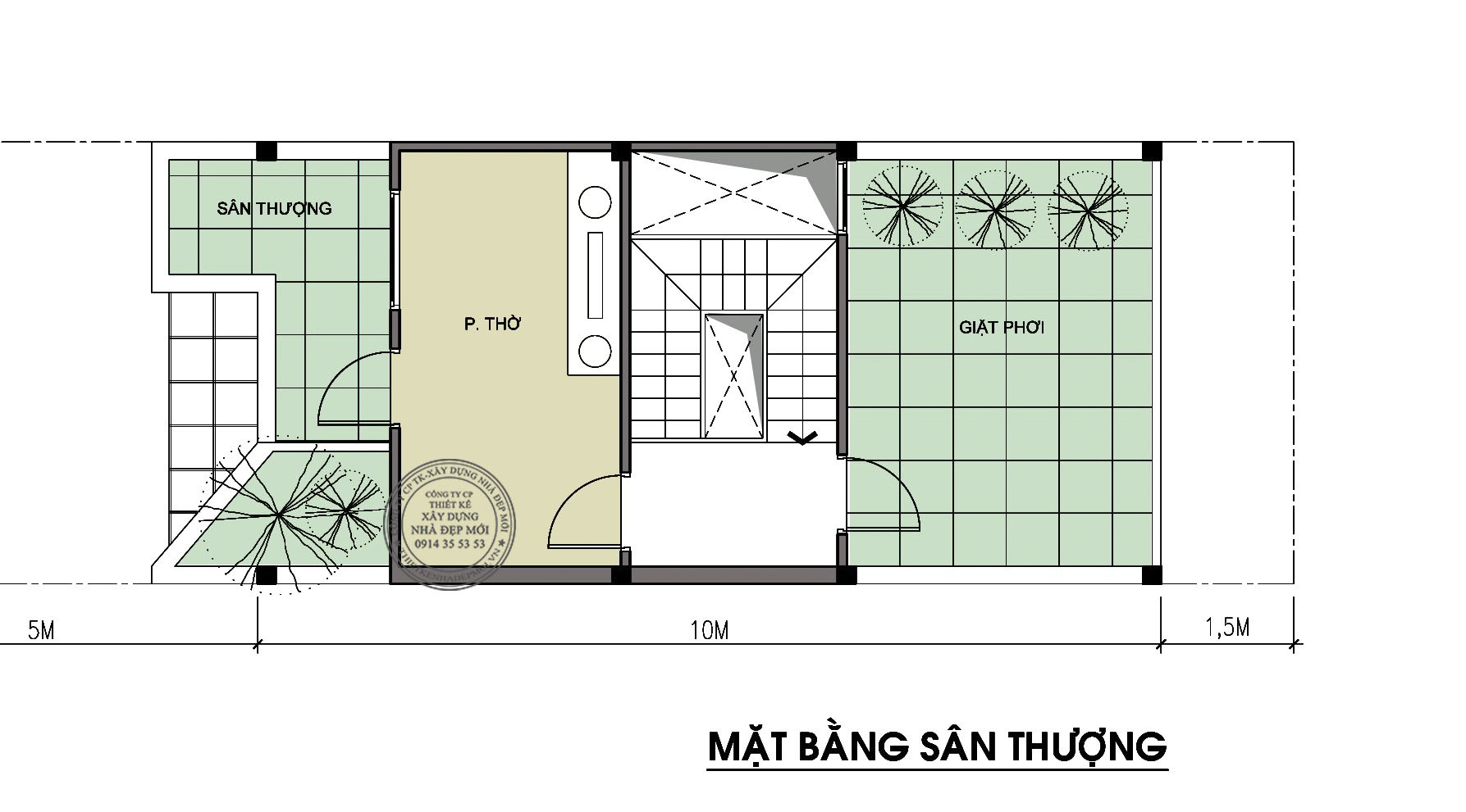 Mẫu nhà phố 1 trệt 2 lầu đẹp nhà anh khanh ở quận 2, tphcm