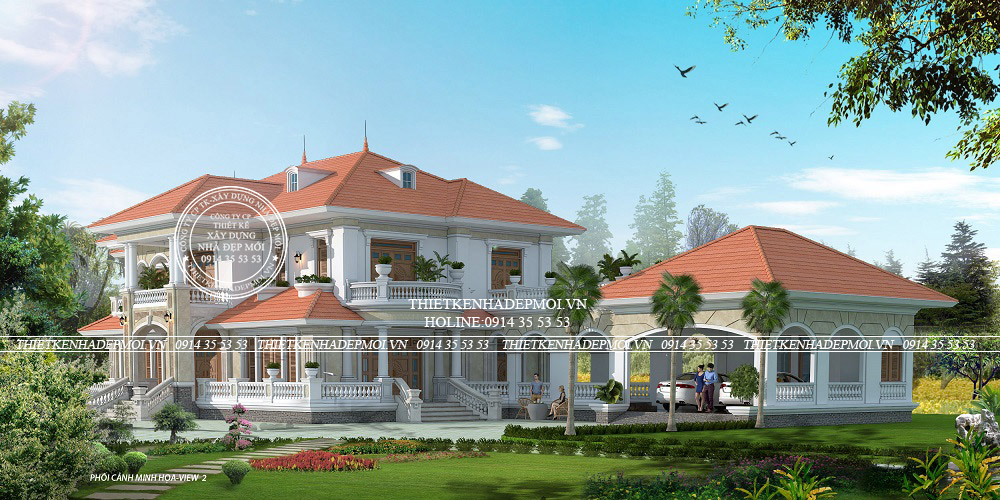 Mẫu biệt thự 1 trệt 1 lầu-2