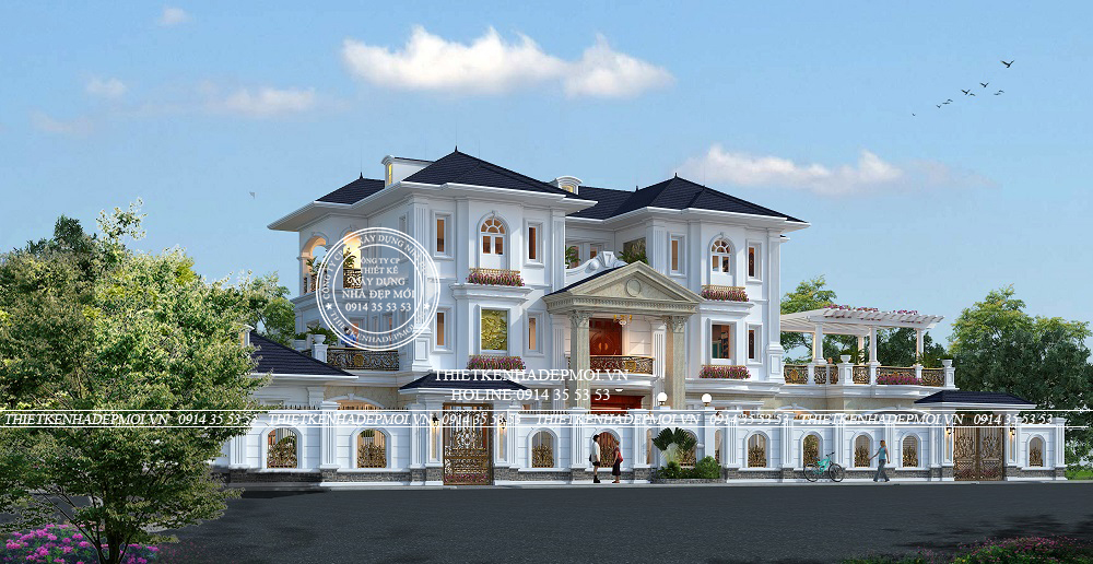 Công ty thiết kế biệt thự đẹp tại bến tre trọn gói - giá rẻ