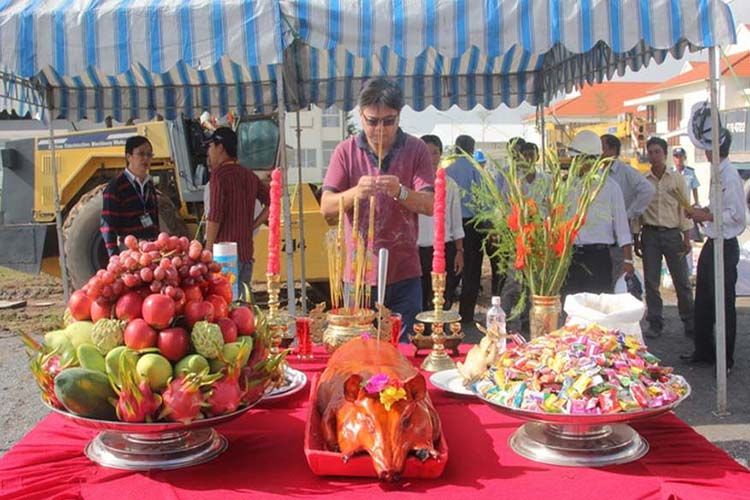 Lễ cúng động thổ