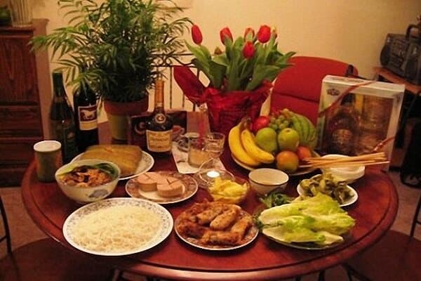 mâm cúng nhập trạch