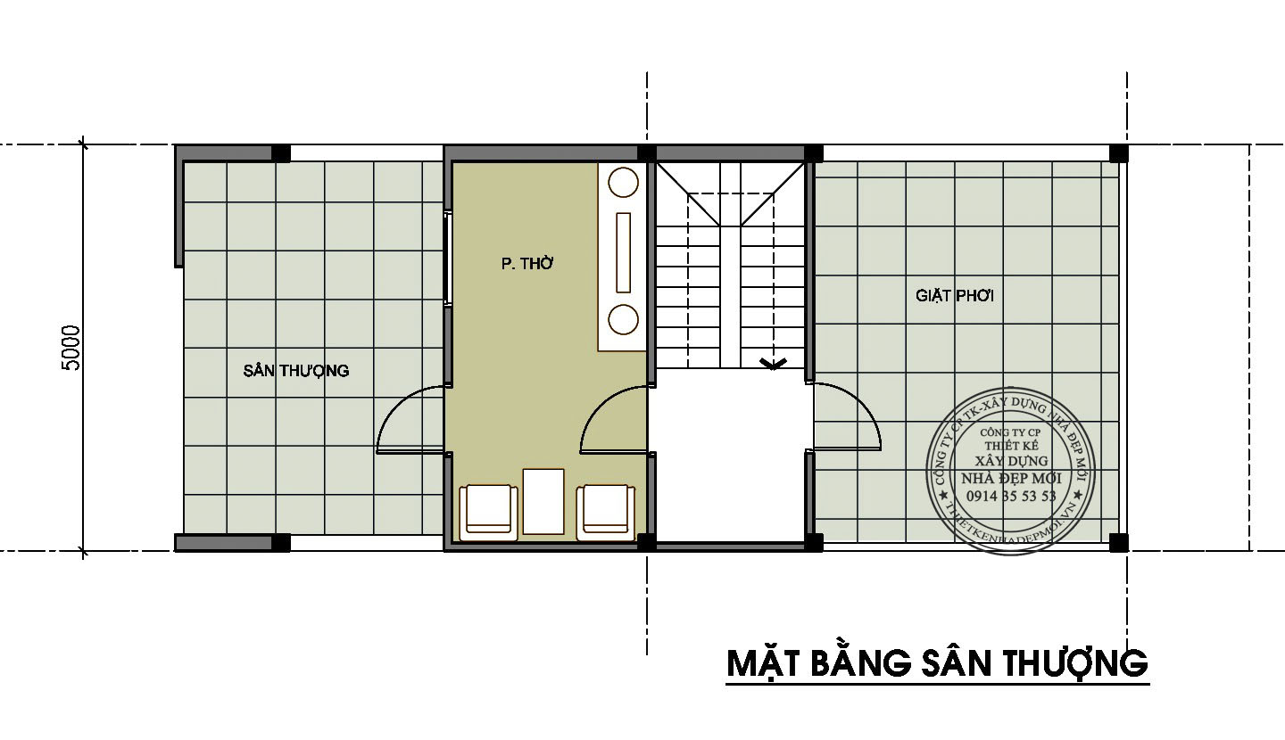Mẫu nhà đẹp 4 tầng 