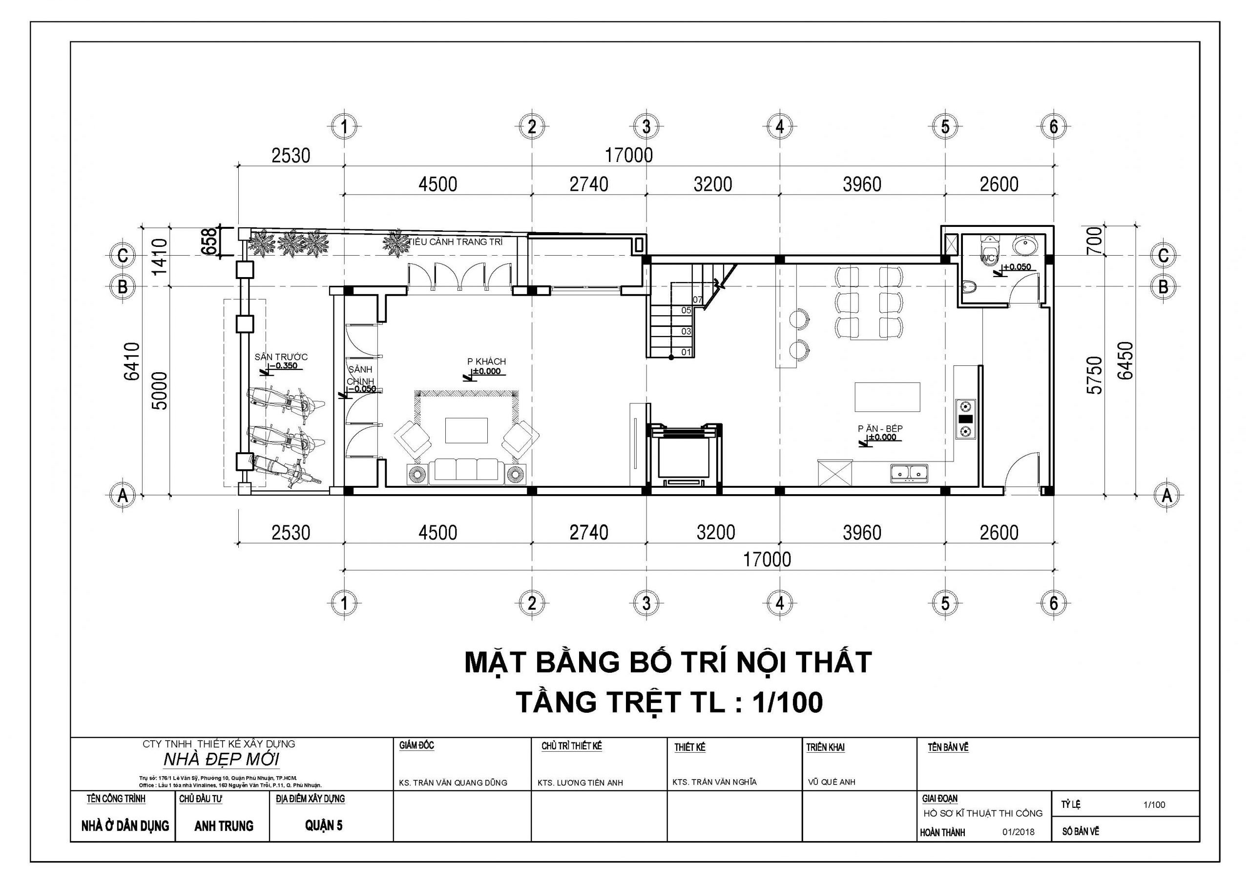 Mẫu nhà phố mái thái 3 tầng-2