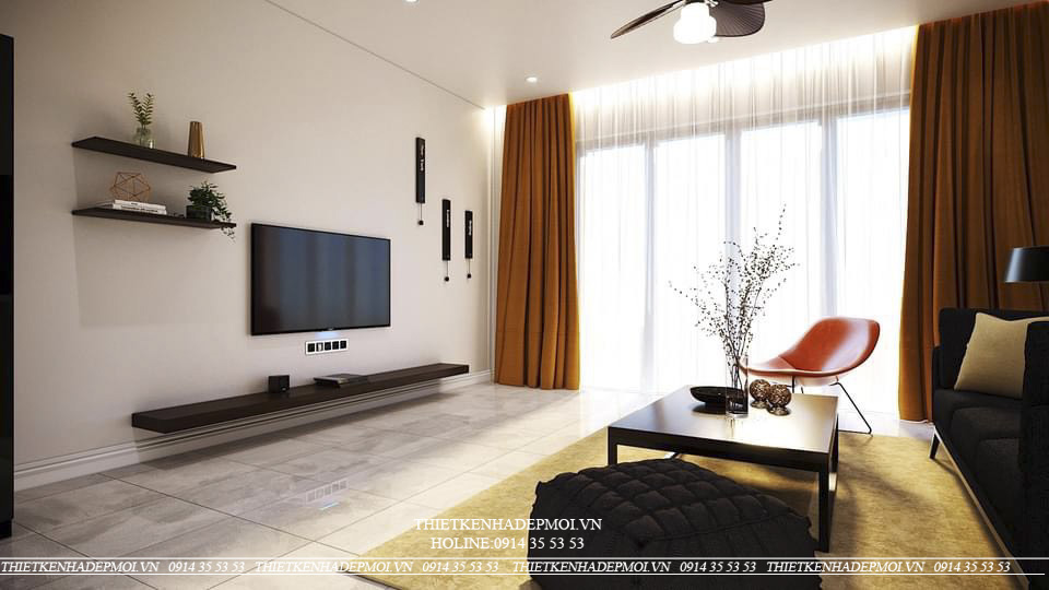 Mẫu nhà phố hiện đại -2