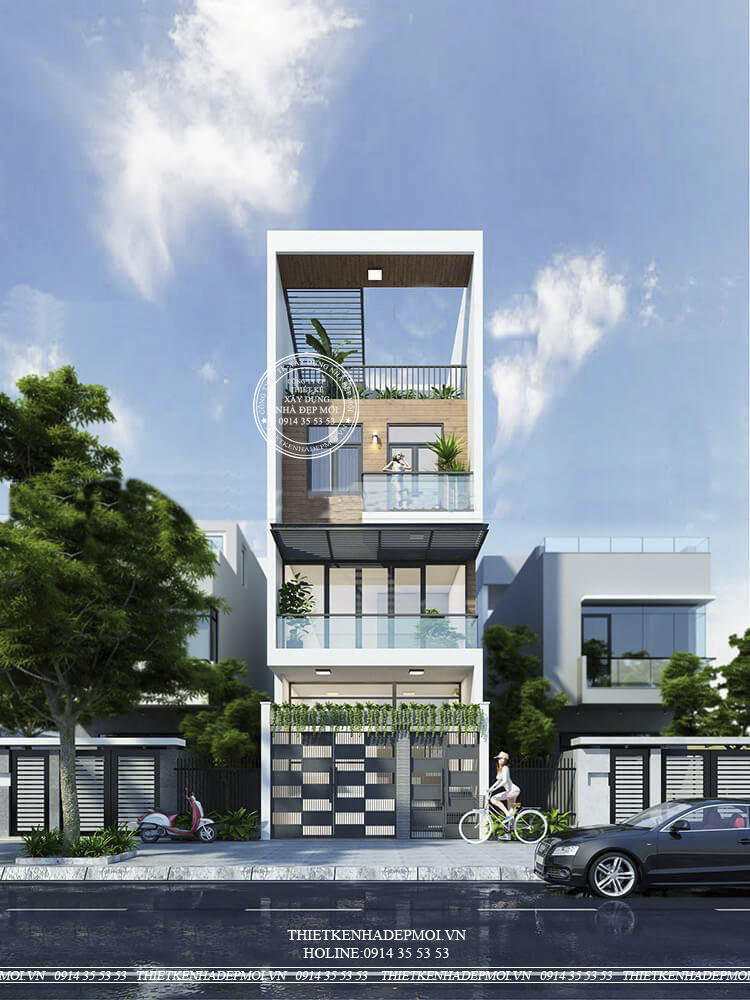 Mẫu nhà phố hiện đại 3 tầng anh bình, quận 5, tp.hcm