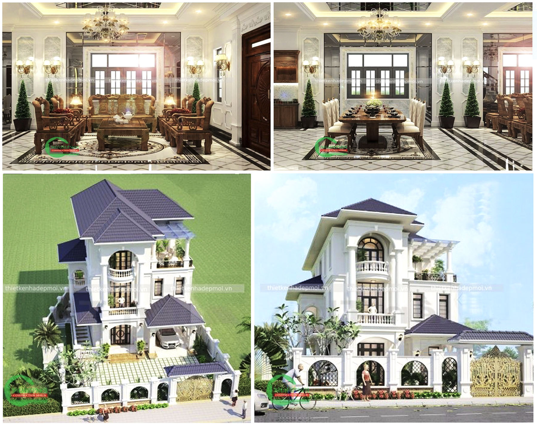 Công ty thiết kế biệt thự đẹp tại đồng nai