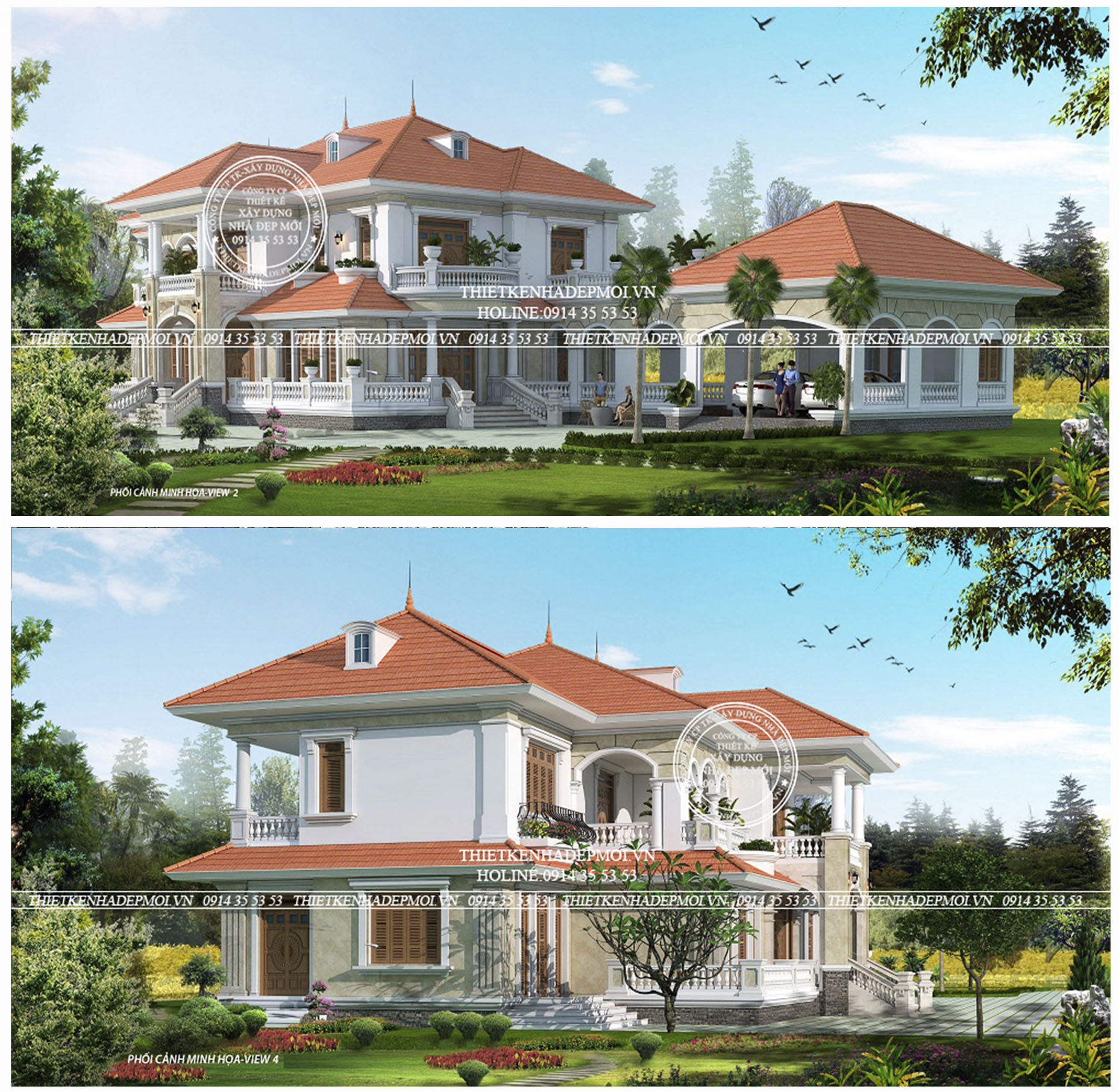 Công ty thiết kế biệt thự đẹp tại đồng nai