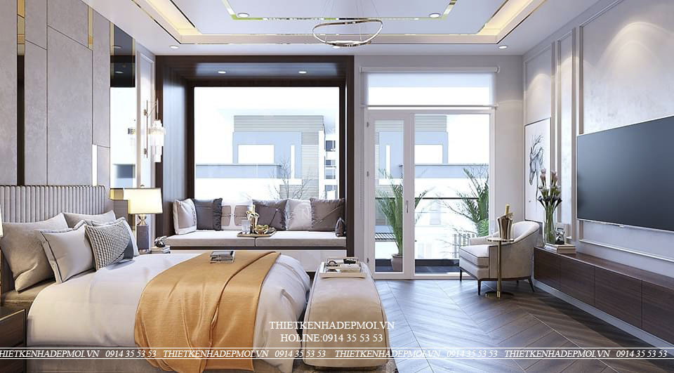 Mẫu nhà phố 1 trệt 2 lầu đẹp nhà anh khanh ở quận 2, tphcm