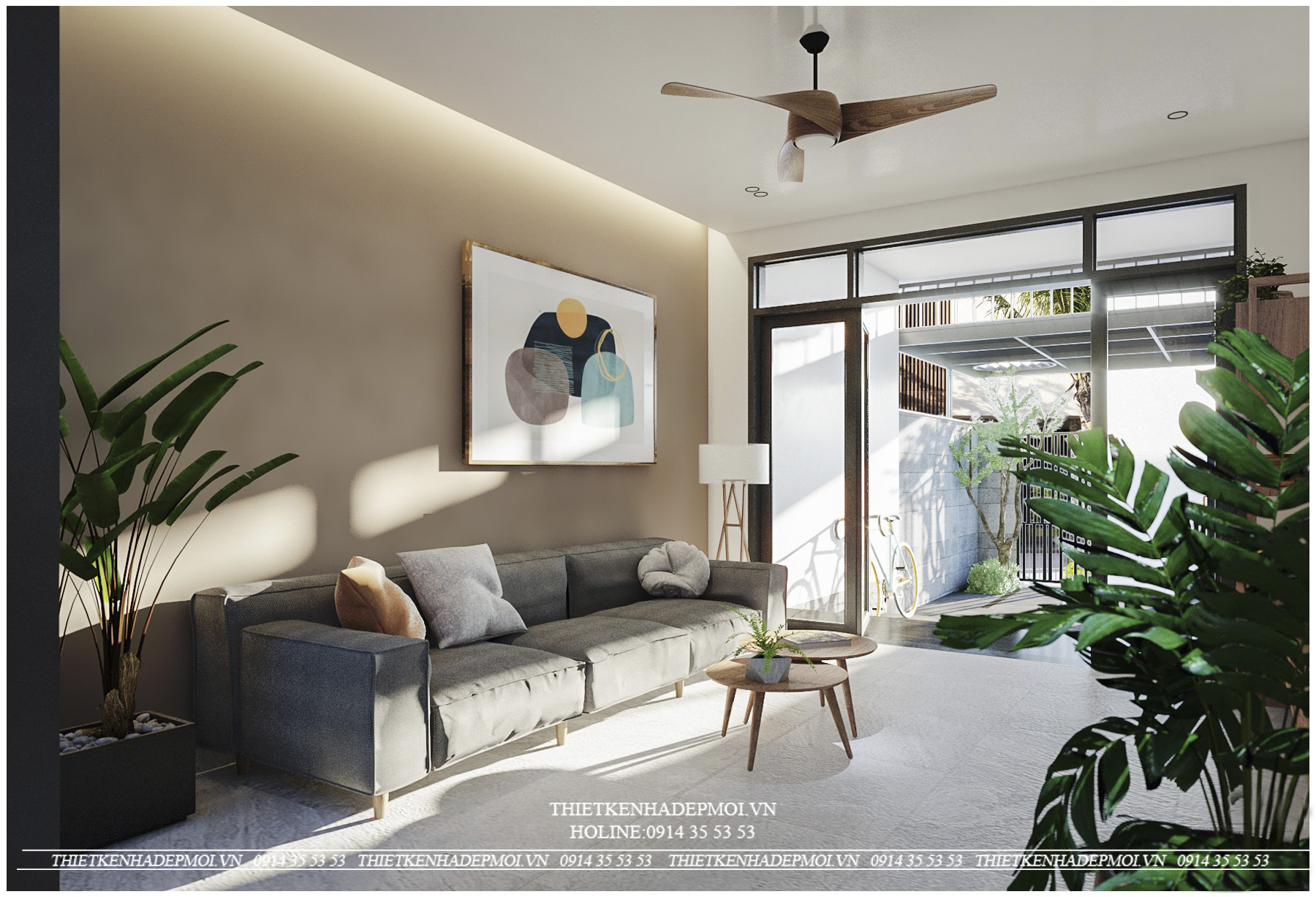 Mẫu nhà phố 3 tầng-2