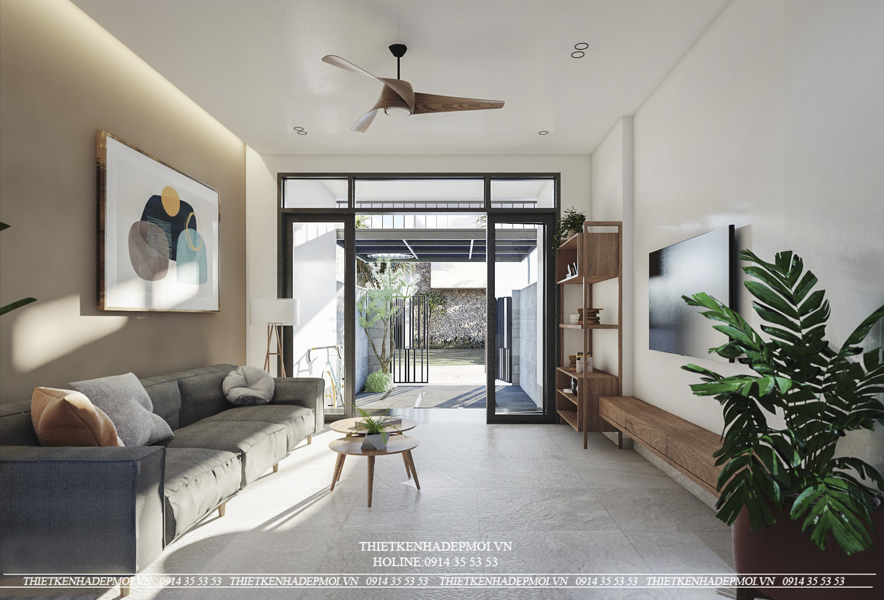 Mẫu nhà phố 3 tầng-1