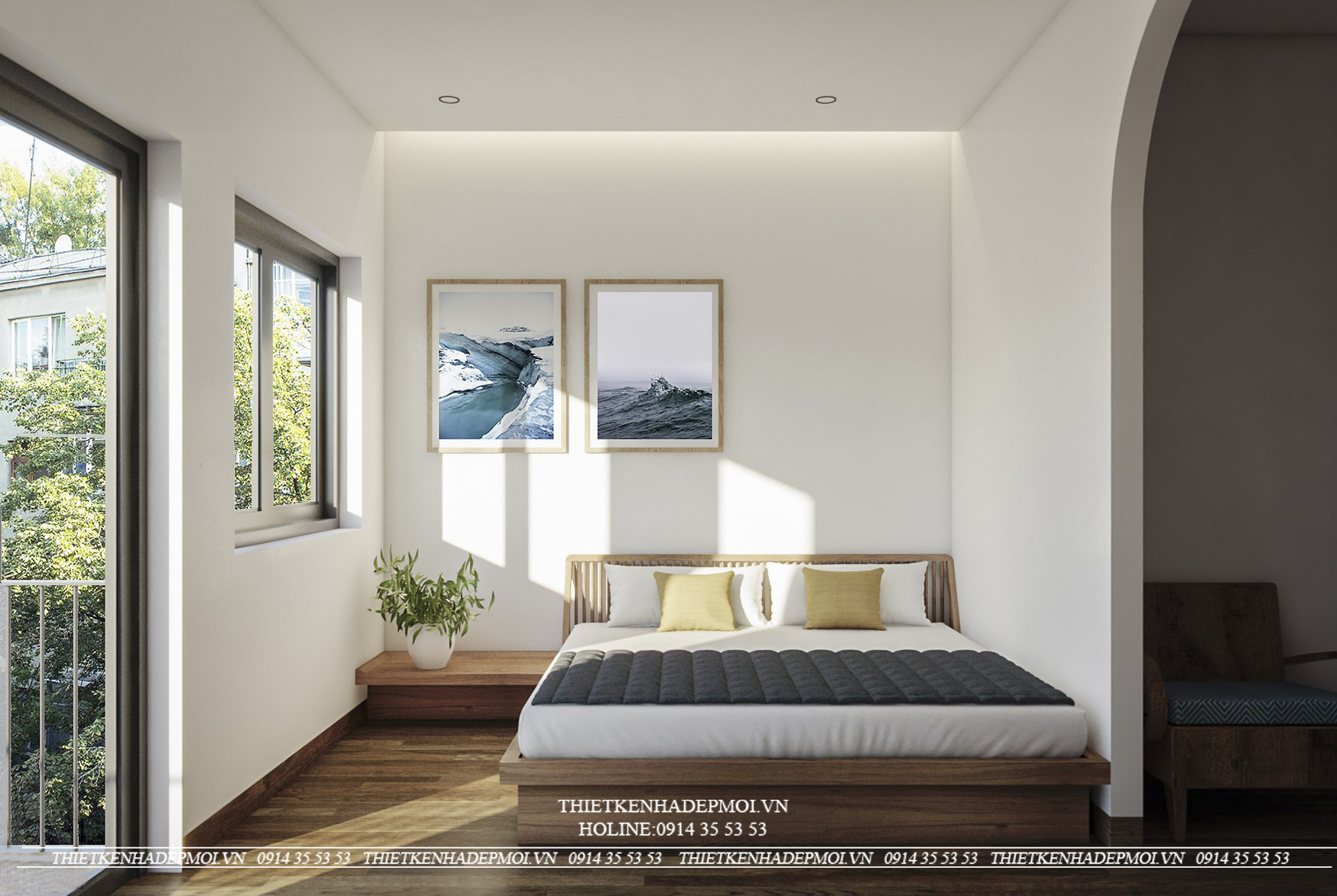 Mẫu nhà phố 3 tầng-3