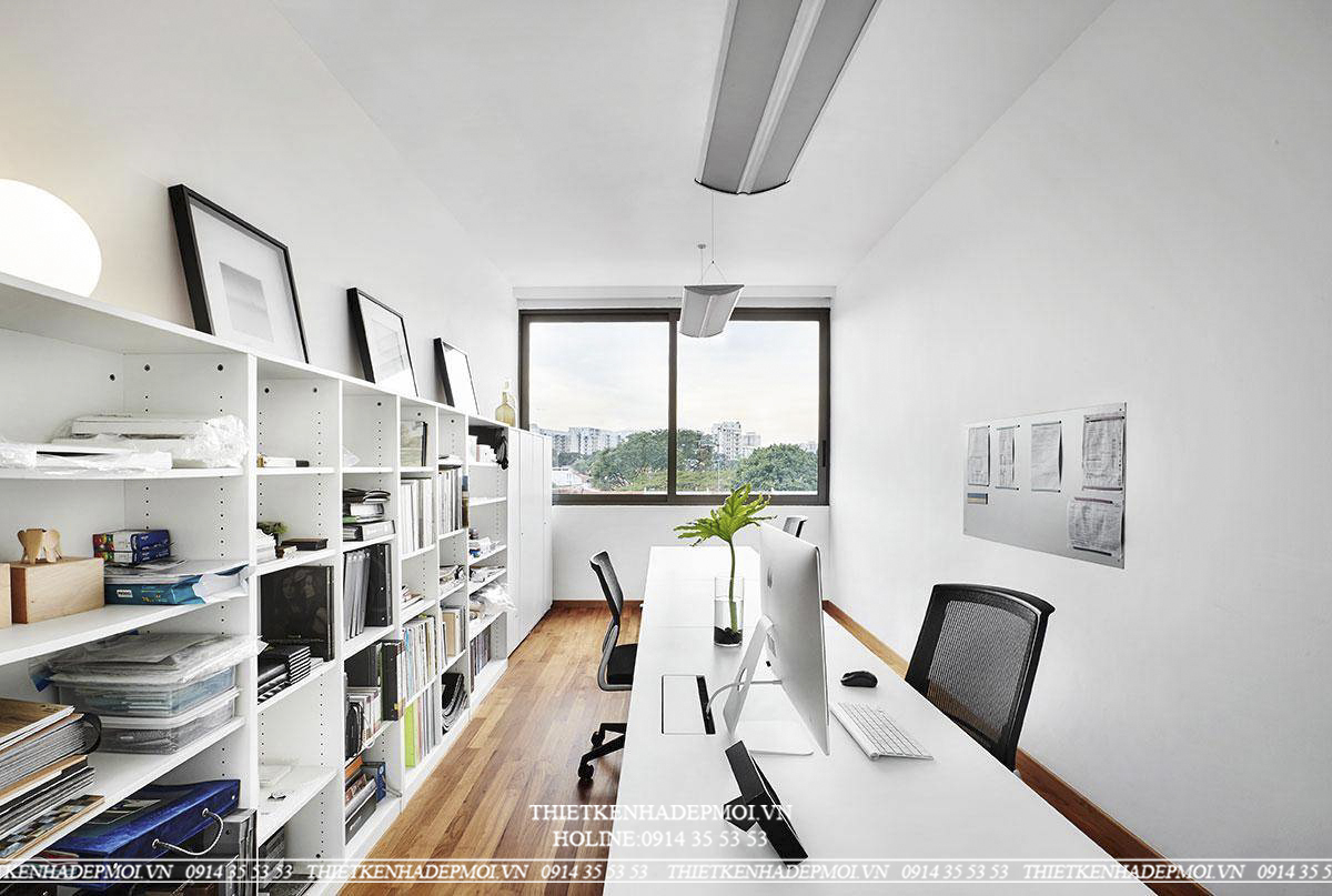 Hòang thiện thi công trọn gói nhà phố 3 tầng anh thành