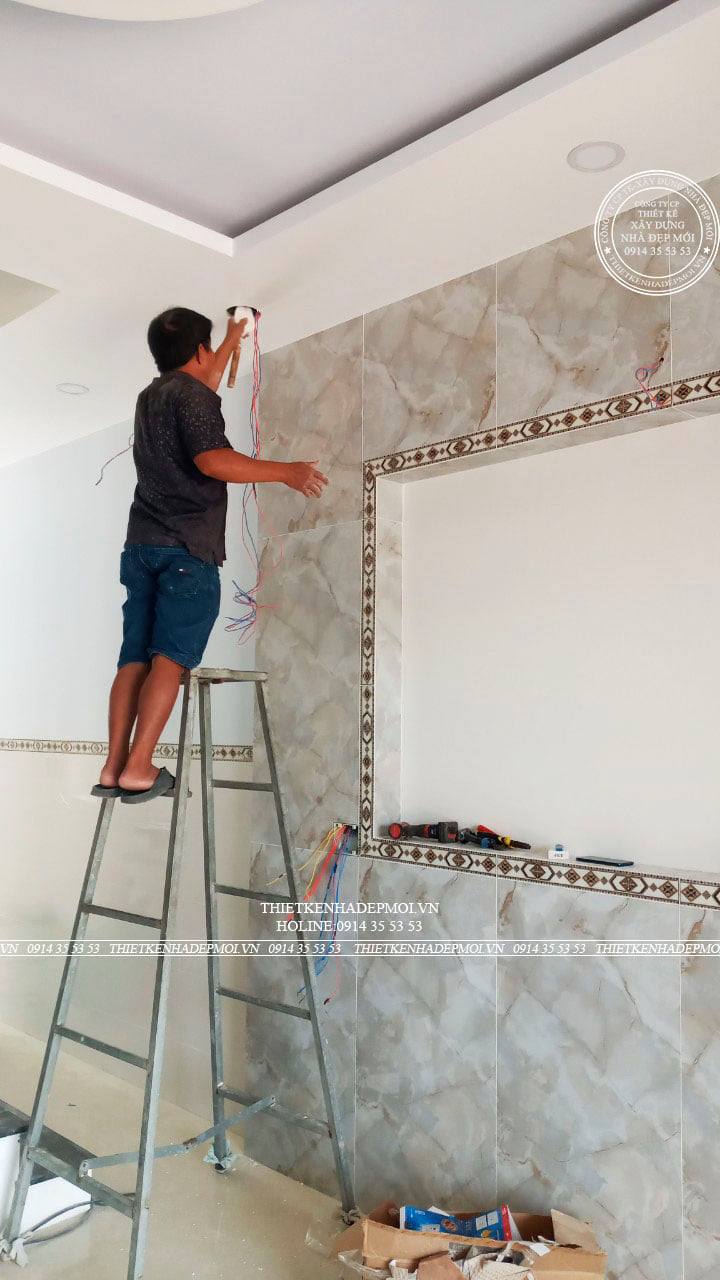 Bàn giao nhà phố 3 tầng hiện đại diện tích nhỏ