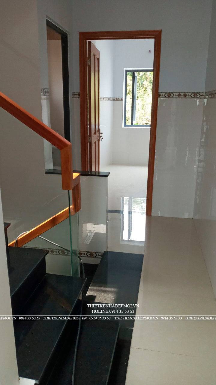 Bàn giao nhà phố 3 tầng hiện đại diện tích nhỏ