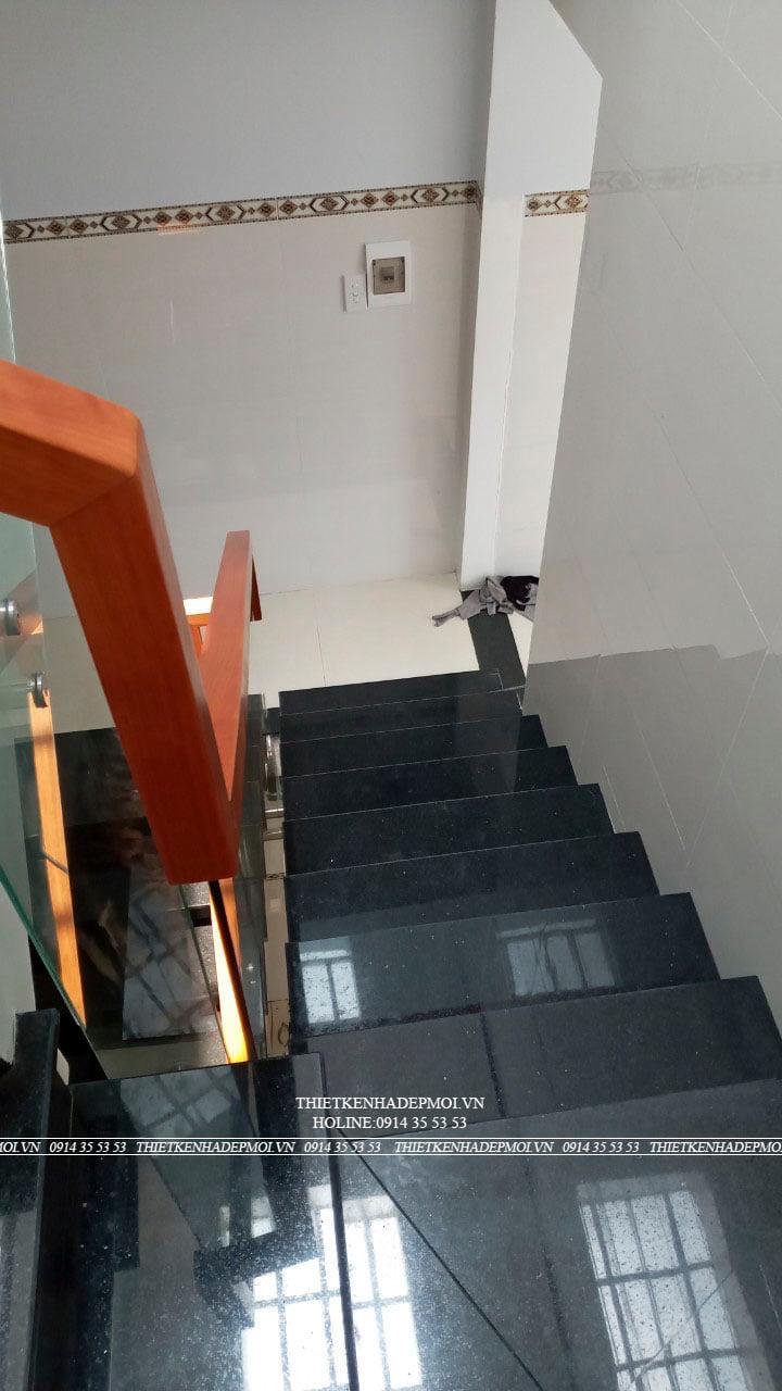 Bàn giao nhà phố 3 tầng hiện đại diện tích nhỏ