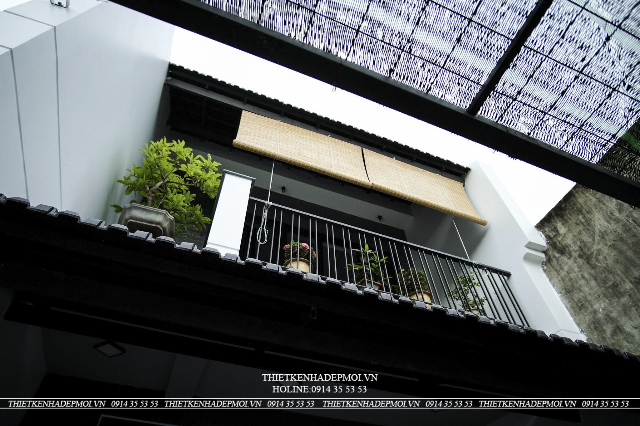 Hình ảnh thực tế nhà phố 2 tầng đẹp