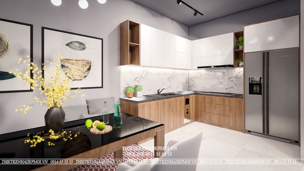 Mẫu thiết kế nhà 1 trệt 2 lầu 2