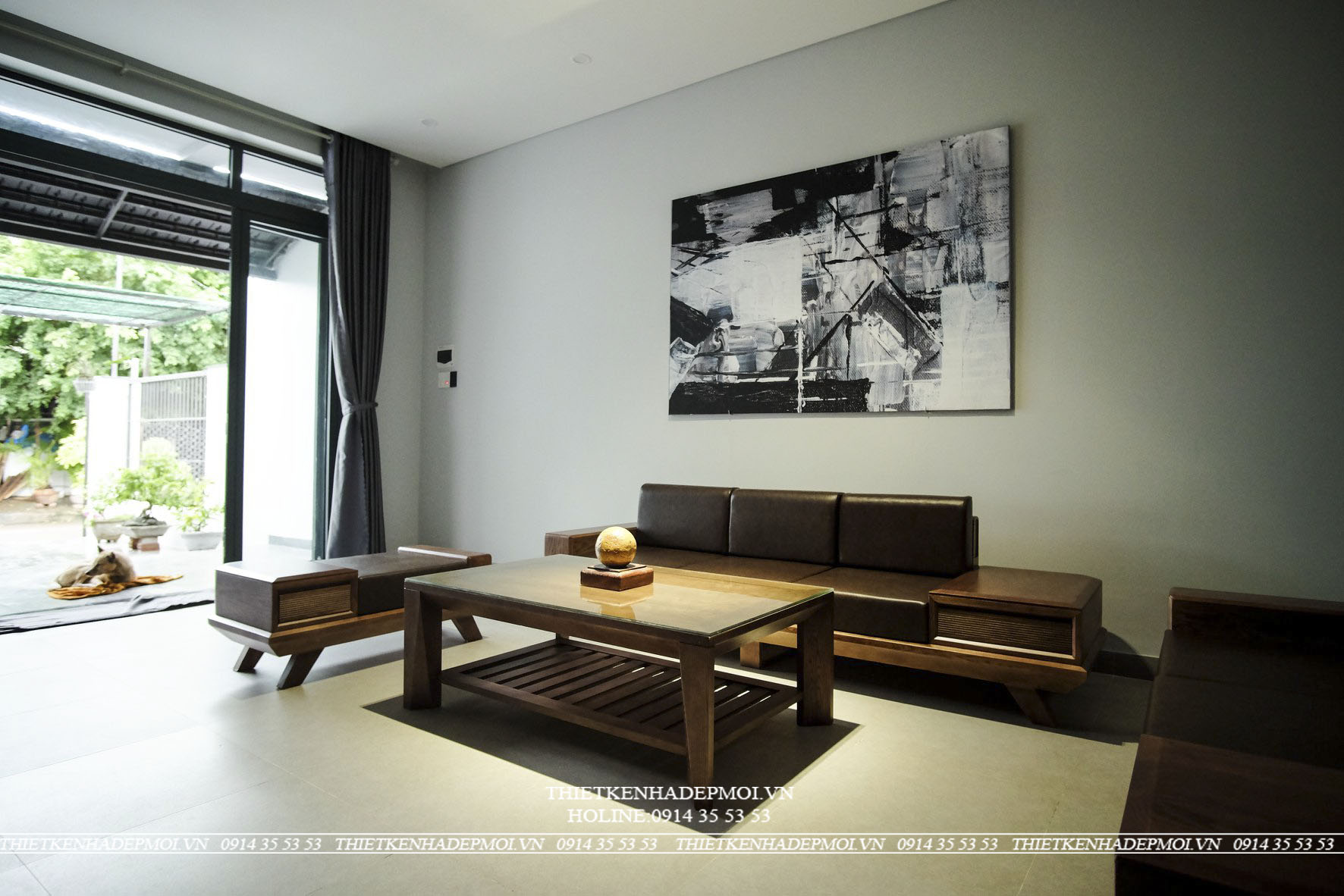 Hình ảnh thực tế nhà phố 2 tầng đẹp