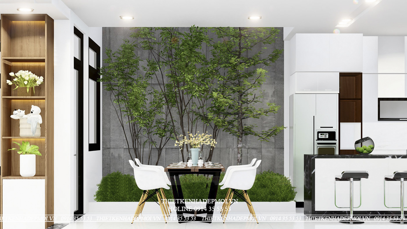 Mẫu nhà phố 1 trệt 2 lầu được ưa chuộng