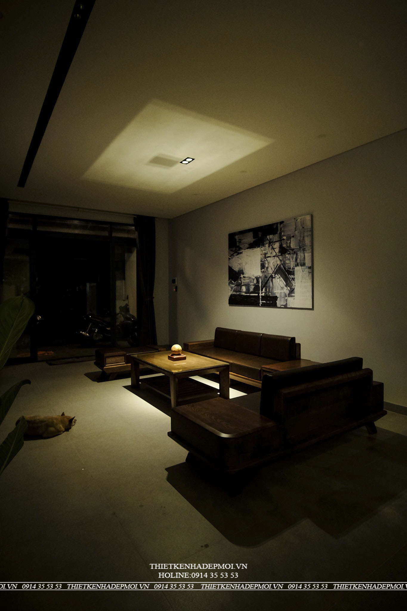 Hình ảnh thực tế nhà phố 2 tầng đẹp