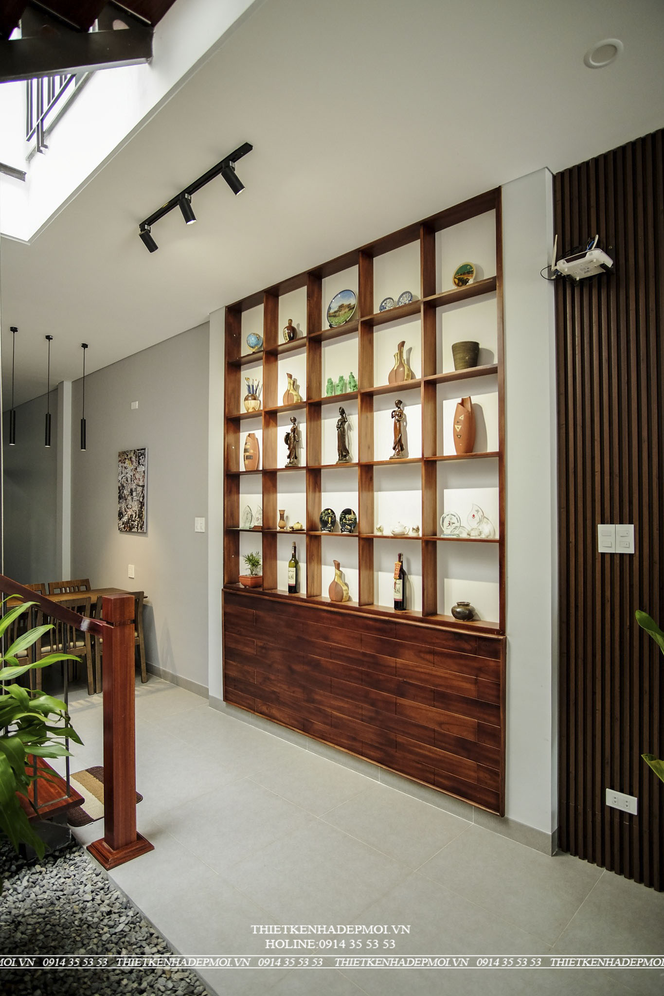 Hình ảnh thực tế nhà phố 2 tầng đẹp