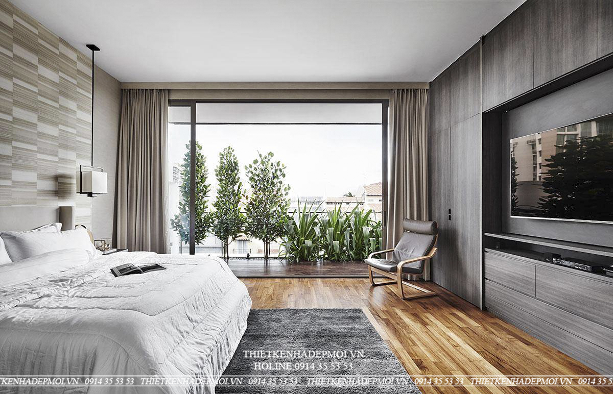 Hòang thiện thi công trọn gói nhà phố 3 tầng anh thành