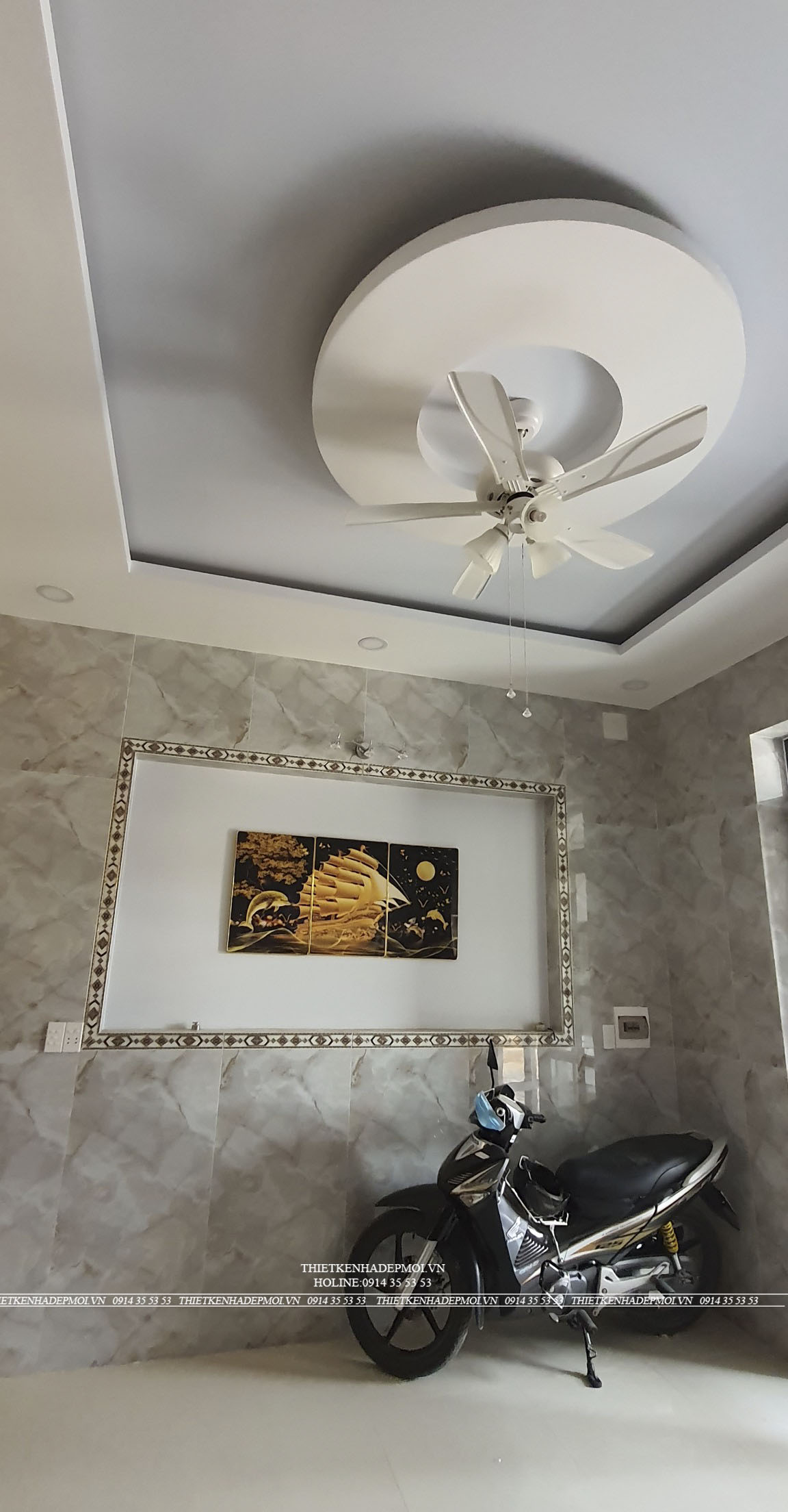 thi công thực tế nhà phố
