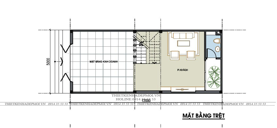 Mẫu nhà phố hiện đại 1 trệt 1 lửng 3 lầu anh đồng ở biên hòa đồng nai