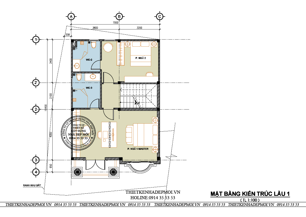Mẫu biệt thự phố 3 tầng đẹp nhà anh hùng quận 8, tp.hcm