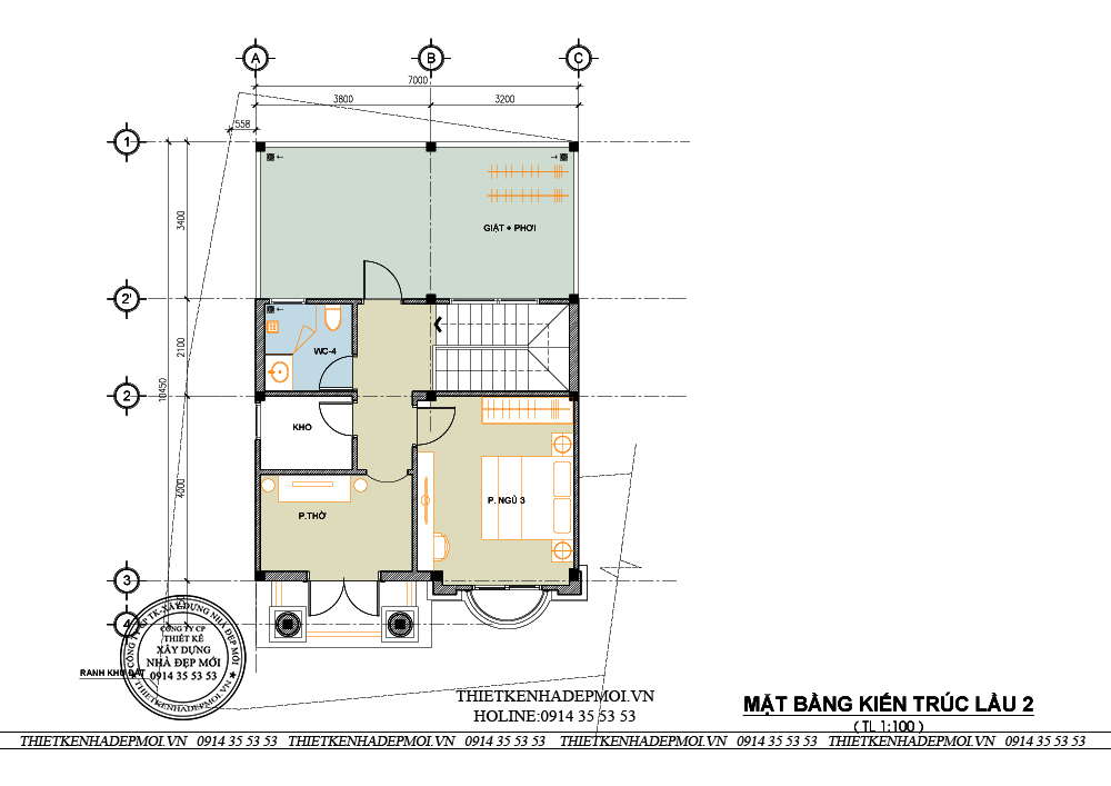 Mẫu biệt thự phố 3 tầng đẹp nhà anh hùng quận 8, tp.hcm