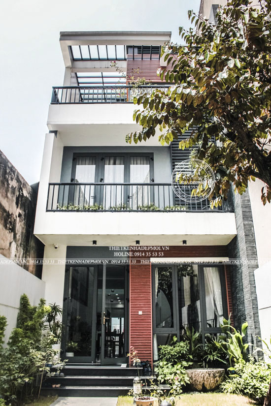 Hình ảnh thực tế nhà phố 3 tầng khách hàng